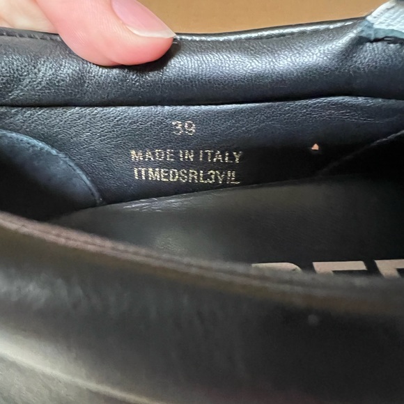 Burberry Thompson Leather Slip-On Sneaker Black 39 / 9 - Picture 7 of 8